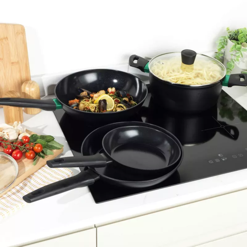 Bratpfanne Russell Hobbs 28 cm Thermocollar RH03255EU7, Antihaftbeschichtung, Hitzeindikator