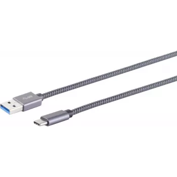 USB-Kabel S/CONN 13-38020 USB 3.2 Gen 2 1m