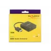 Delock HDMI Audio Extractor 4K 60 Hz, kompakt (63276)