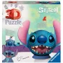 Ravensburger 11574 Disney Stitch 3D-Puzzleball mit Ohren, 77 Teile, ab 6 Jahren