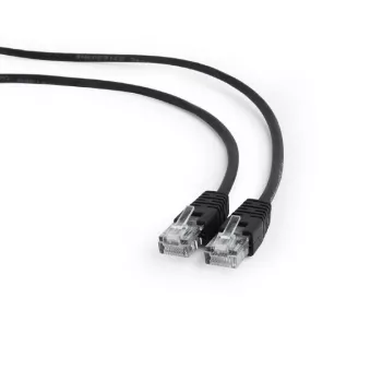 Netzwerkkabel Gembird Patchkabel Cat.5e RJ-45 10m Schwarz
