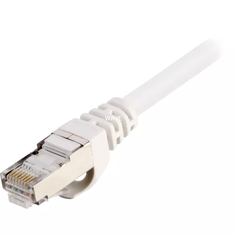 Sharkoon RJ-45 Cat6 S/FTP Patchkabel, 5 m, Weiß