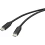 Renkforce RF-4716842 USB-Kabel 2 m USB 2.0 USB A USB C Schwarz (RF-4716842)