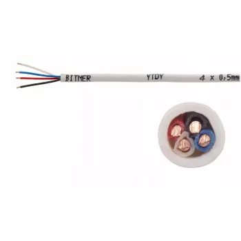 BITNER BiTprotect YTDY 12x0,5 mm Sprechanlagen-Alarmkabel, 100 m