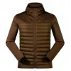 Herren Berghaus Kapuzen-Hybridjacke Größe M braun