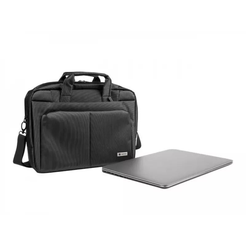 Natec Gazelle NTO-0814 Laptoptasche, 13-14 Zoll, Schwarz