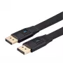 VALUE DisplayPort-Kabel v1.4 DP-DP Flach ST/ST 1m - Kabel - Digital/Anzeige/Video - 1 m (11.99.5861)