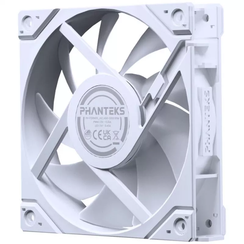 Kühlungslüfter PHANTEKS M25G2-120 D-RGB Reverse Blade 120mm 3er-Pack Weiß