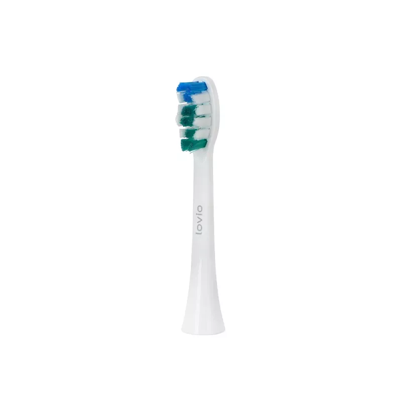 Zahnbürstenköpfe Lovio LVTB124WH-HS — Weiche Ersatzköpfe, weiß
