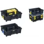 Werkzeugkoffer allit EuroPlus Pro KC44.150/2L Polypropylen schwarz/gelb mit 2 Einsatzkästen