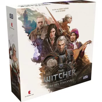 Brettspiel Asmodee The Witcher: Pfad des Schicksals – Tabletop-Abenteuer, szenariobasiertes Spiel