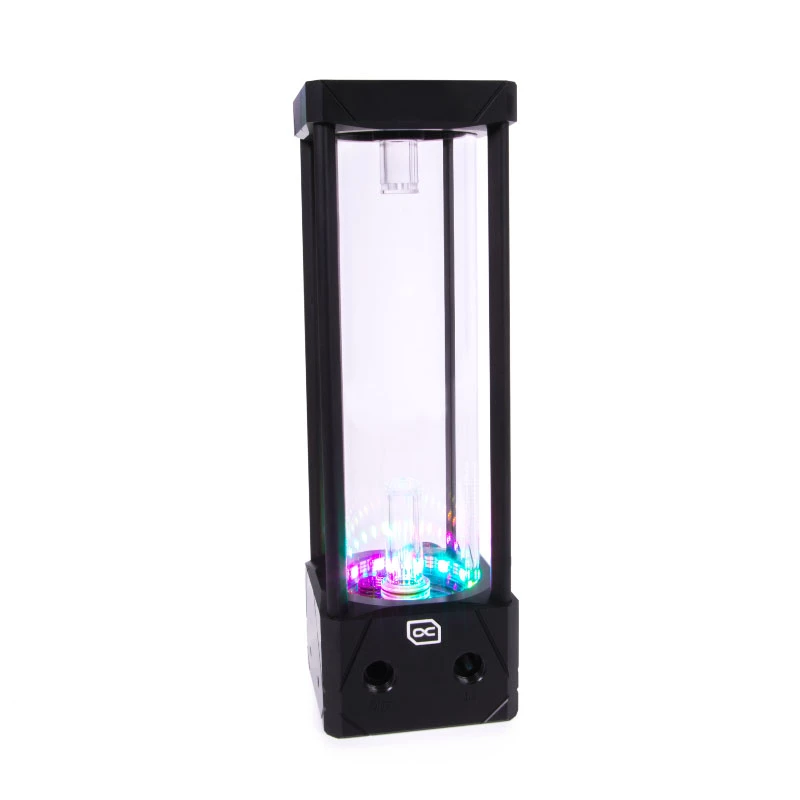 Alphacool Eisbecher Aurora D5 250 mm Ausgleichsbehälter inkl. VPP Apex D5 Pumpe, Acetal/Glas (13326)
