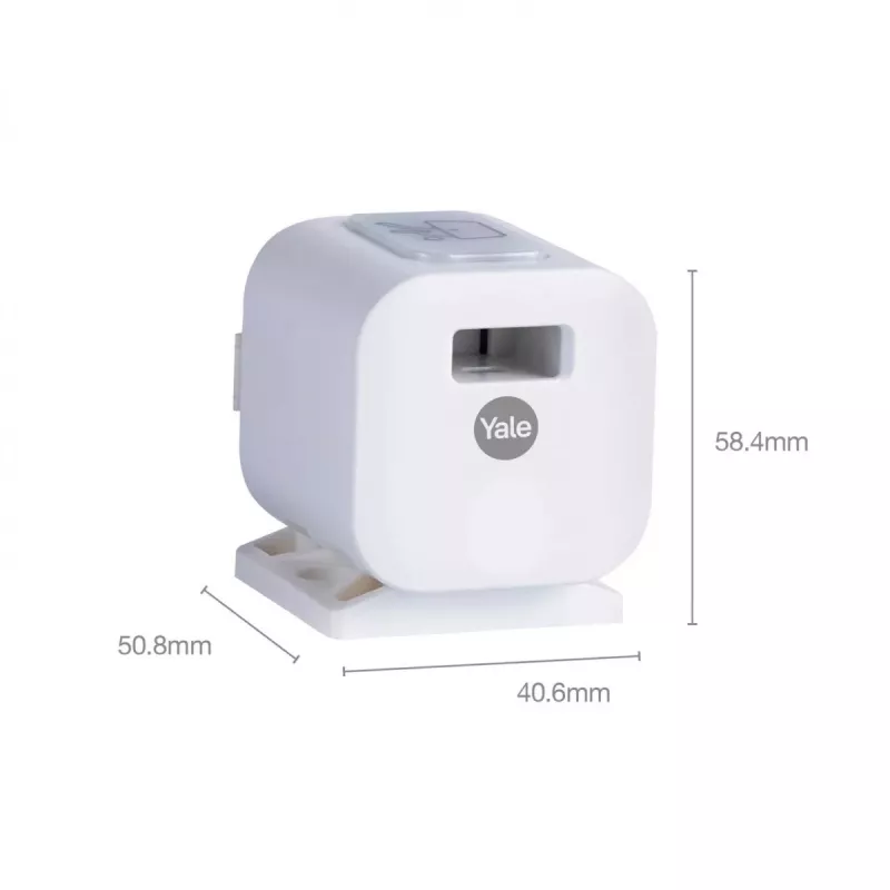 Yale Smart Cabinet Lock smartes Möbelschloss, Weiß (05-SCL1-0-00-50-11)