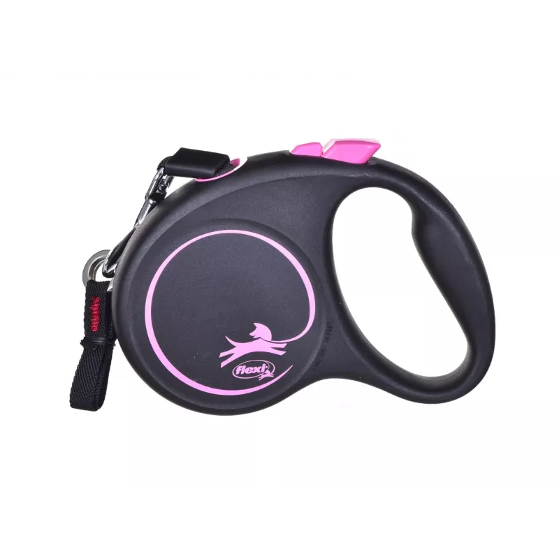 Flexi Black Design S 5 m Hunde-Automatikleine