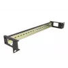 Hutschienen-Panel DeLOCK 67031 schwarzes Metall 19 Zoll 482,6 mm