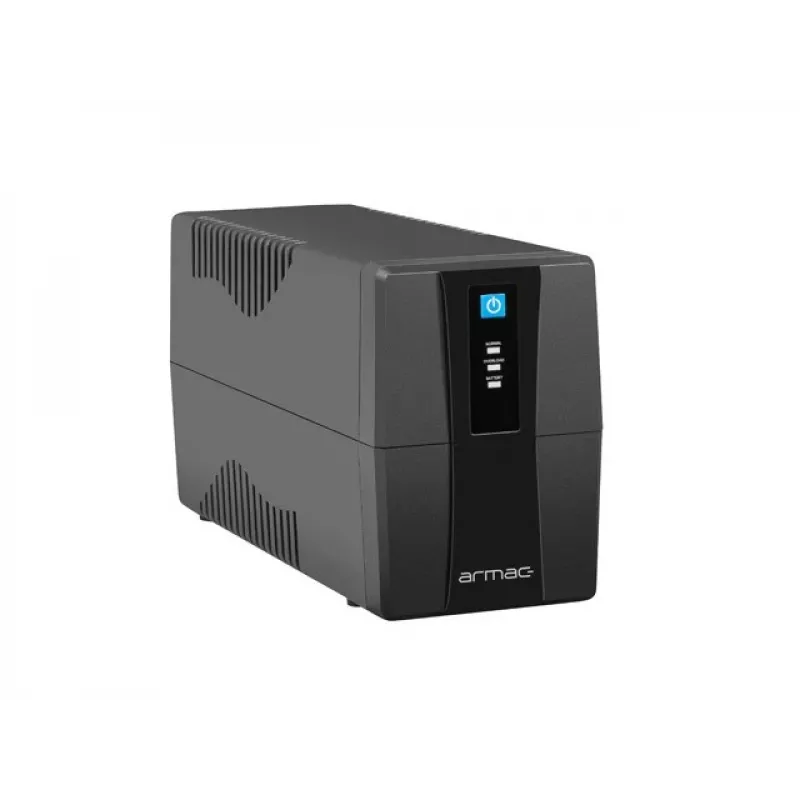 ARMAC Home Lite HL/850E/LED/V2 Line-Interactive-USV 850VA / 480W, 2× Steckdose Typ E, AVR, 12V-9Ah-Akku, 40 dB
