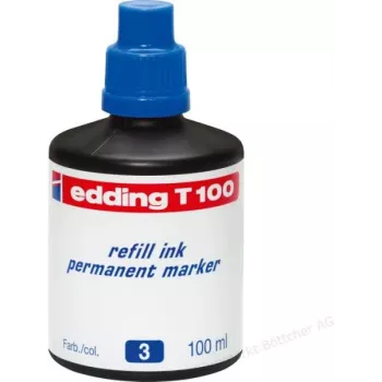 Tintenpatrone Edding T-100 Original Blau