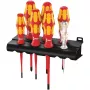 Wera Kraftform Plus Series 100 VDE 160 iS/7 Rack Schraubendrehersatz, 7 Stück