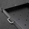 Qoltec 54509 Schiebeboden aus Stahl für Rack, 600x600, Schwarz
