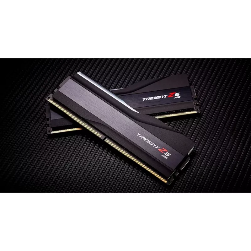G.Skill Trident Z5 RGB F5-8000J4048F24GX2-TZ5RK 48 GB (2 x 24 GB) DDR5-8000 CL40 Arbeitsspeicher-Kit, Schwarz