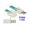 Wire Connector DeLOCK 86451 RJ-45 Transparent