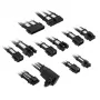 Kabelverlängerungsset Kolink COREPRO-EK-12VT2-BWH — 12V, 2×6-Pin Typ-2-Anschlüsse