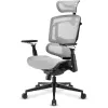 Bürostuhl Sharkoon OfficePal C50M — gepolsterte Sitzfläche, Netzrückenlehne, schwarz, Rückenlehne 49 × 63 cm, Sitzbreite 50 cm