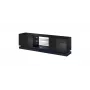Cama TV-Schrank QIU 200 MDF schwarz glänzend/schwarz glänzend