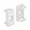 Keystone-Halter DeLOCK Easy 45 Modul 22,5 x 45 mm weiß