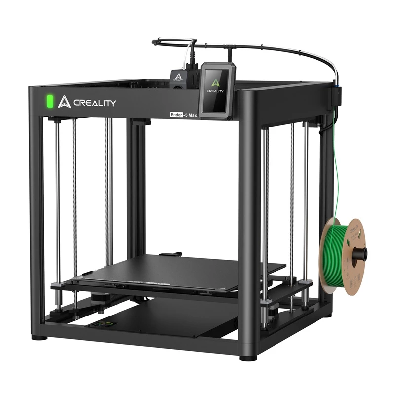 Creality Ender-5 Max CoreXY-3D-Drucker, bis zu 700 mm/s, 36-Punkt-Autolevelling, WLAN, Schwarz