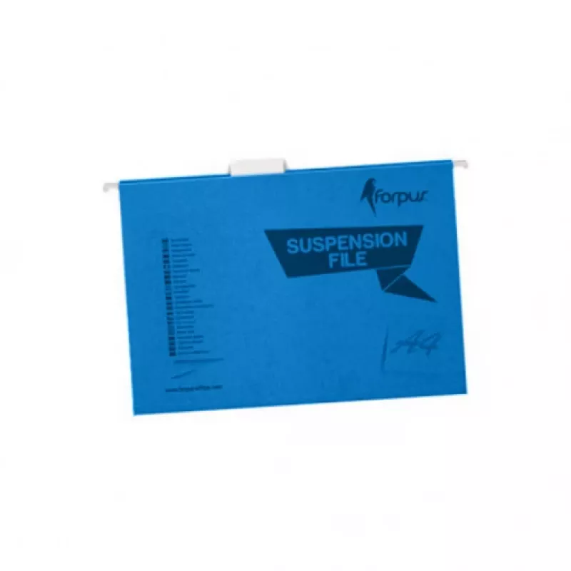 Forpus FO22705 Hängemappe, A4, blau