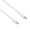 Akyga AK-USB-41 USB-C auf USB-C Kabel, USB 2.0, 60 W, 1,8 m, Weiß