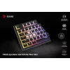 Gaming-Tastatur Savio SAVGK-PHENIX RED PUDDING mechanisch RGB Wireless