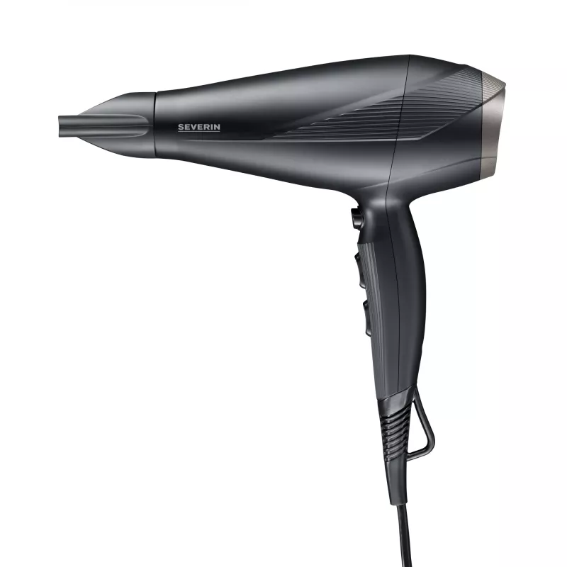 Severin HT 0167 Haartrockner, 2300 W, Schwarz/Silber
