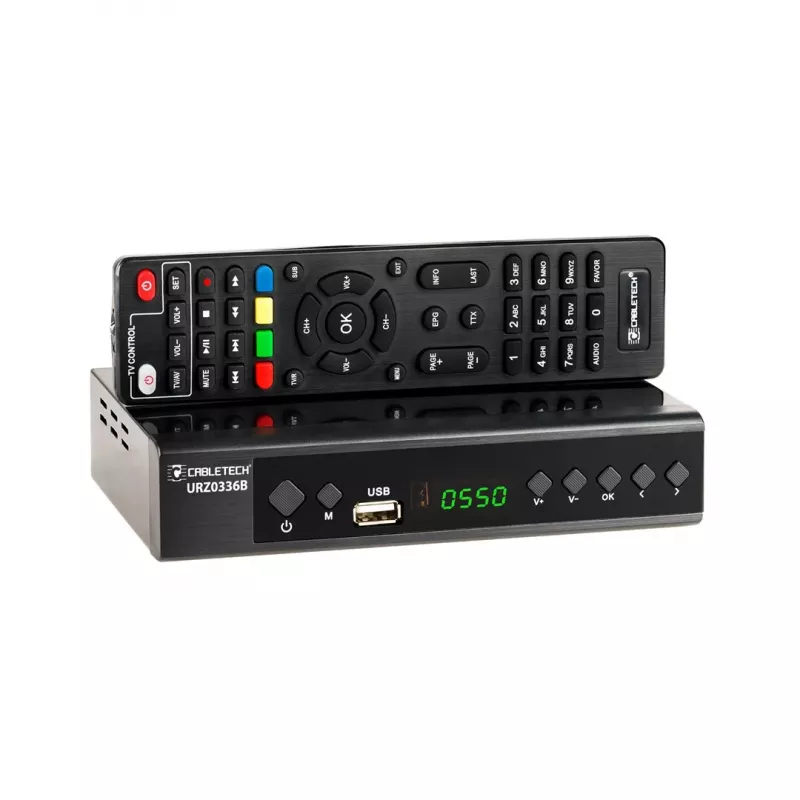 Cabletech URZ0336C DVB-T2 Tuner / Decoder, H.265 HEVC