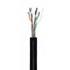 Netzwerkkabel Goobay CAT 5e U/UTP 100m Schwarz