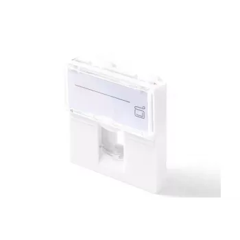 Wanddose Lanview LKS835 45x45 mm 1-Port Ethernet