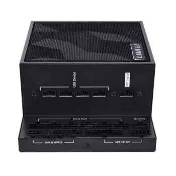 Lian Li EDGE EG0850 850W Netzteil, 80 PLUS Platinum, ATX 3.1, PCIe 5.1, schwarz