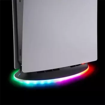 Kühlständer SUBSONIC SA5656 für PS5 und PS5 schlank mit LED-Beleuchtung, Multi-Lüfter-Kühlung, USB-betrieben