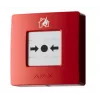 Handfeuermelder Ajax 60815 Rot — Feueralarm-Druckknopfmelder, Aufputzmontage