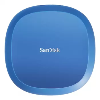 SanDisk Creator Desk Drive Externe Festplatte, SSD, 8 TB, Blau, SDSSDT40C-8T00-E25
