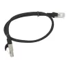 LANBERG PCU6-10CC-0050-BK Patchkabel RJ45 Kat. 6 UTP 0,5 m schwarz