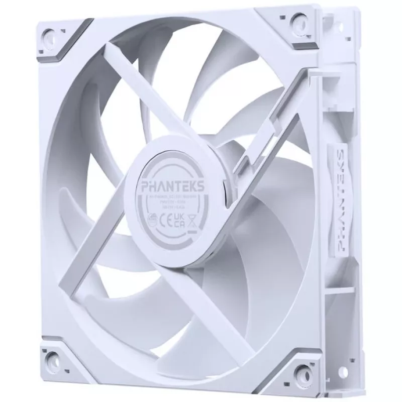 Phanteks M25 Gen2 140 mm PWM D-RGB Reverse-Blade-Gehäuselüfter - Weiß