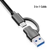 USB 3.2 Gen 1 Hub, 7 Port mit Ein-/Ausschalter, schwarz