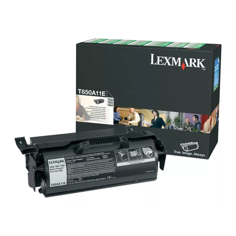 Lexmark T650A11E Tonerkartusche, schwarz, 7000 Seiten