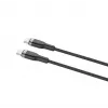 FIXED FIXDB-CC2-BK geflochtenes USB-C/USB-C-Kabel, 2 m, 100 W