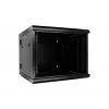 Extralink Rackmount-Gehäuse 6U 600x600 AZH Schwarz wandmontiert, schwenkbar