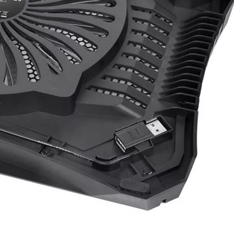 Thermaltake Massive V20 Laptop-Kühlpad 43,2 cm (17 inch) Schwarz