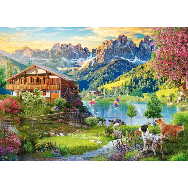 Puzzle Schmidt Spiele 58886 — 1000 Teile, Landschaft, ab 12 Jahren