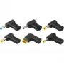 Xilence XM022 Adapterspitzen, 6-teilig, Schwarz, für Xilence GaN USB-C Ladegerät